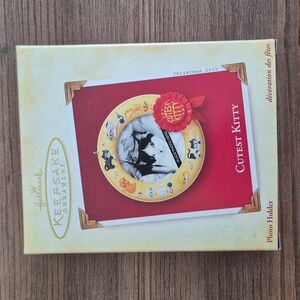 Hallmark Keepsake Ornament Cutest Kitty